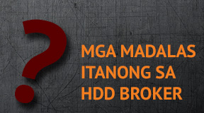 Mga Madalas Itanong sa HDD Broker